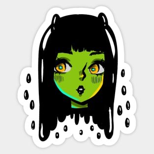 Demon girl Sticker